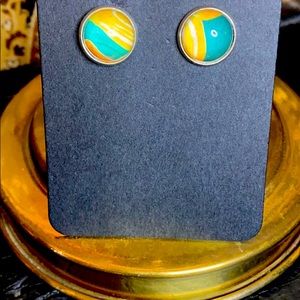 Vintage Magazine Post Earrings